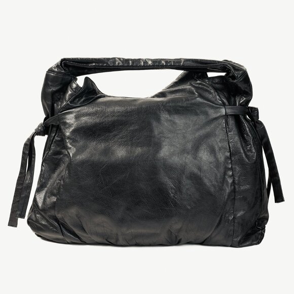 Gucci Medium Hysteria Black Leather Hobo Bag - Picture 4 of 11